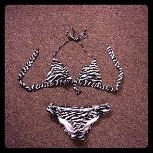 Victoria’s Secret Zebra Print Bikini
